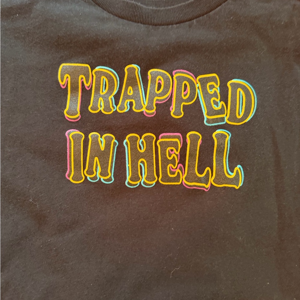 Black Graphic Tee - Short Sleeve